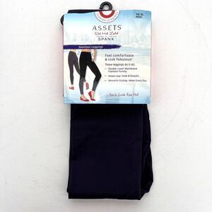 Assets Red Hot Label by SPANX Seamless Leggings – Indigo XL NWT